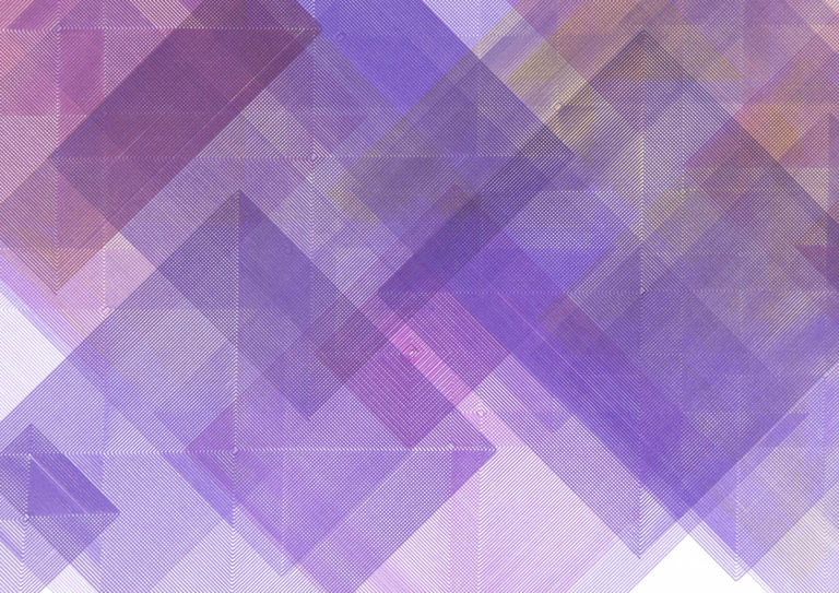 Expanding Squares Composition - Purple, Pink and Yellow - Image 3